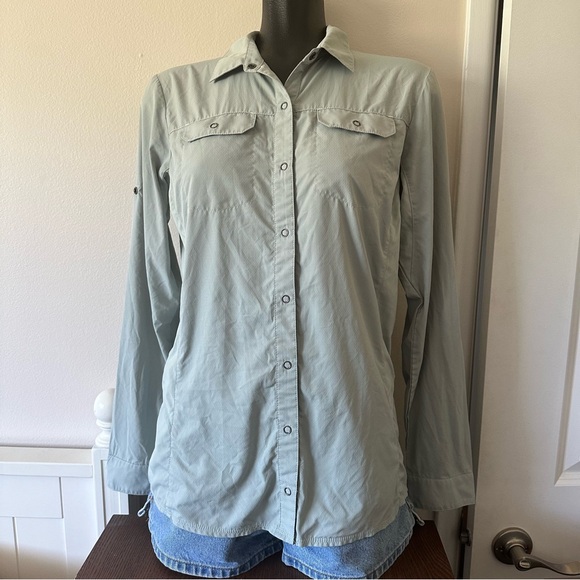 Kuhl Light Sage Green Sun Shirt - Picture 1 of 7